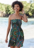 Venus Convertible Dress/Skirt in Kaleidoscope Black Venus Convertible Dress/Skirt in Kaleidoscope Black