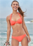Venus Banded Moderate Bottom Bikini - Burnt Orange Venus Banded Moderate Bottom Bikini - Burnt Orange