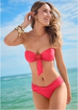Venus Crisscross Bikini Bottom Bikini - Sunset Pink Venus Crisscross Bikini Bottom Bikini - Sunset Pink