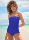 Venus Goddess Bandeau Tankini Top Bikini - Cobalt Blue Venus Goddess Bandeau Tankini Top Bikini - Cobalt Blue