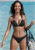 Venus Classic Scoop Front Bottom Bikini - Black Beauty Venus Classic Scoop Front Bottom Bikini - Black Beauty