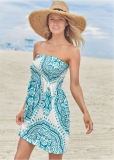 Venus Convertible Dress/Skirt in Aqua Reef Multi Venus Convertible Dress/Skirt in Aqua Reef Multi