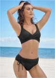 Venus Adjustable Mid-Rise Bottom Bikini - Black Beauty Venus Adjustable Mid-Rise Bottom Bikini - Black Beauty