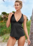 Venus Sleek Flowing Tankini Top Bikini - Black Beauty Venus Sleek Flowing Tankini Top Bikini - Black Beauty