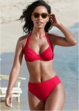 Venus Classic Hipster Mid-Rise Bottom Bikini - Red Hot Venus Classic Hipster Mid-Rise Bottom Bikini - Red Hot