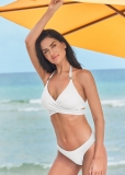 Venus Underwire Wrap Top Bikini - Pearl White Venus Underwire Wrap Top Bikini - Pearl White