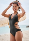 Venus Spellbound Monokini Swimsuit in Black Beauty Venus Spellbound Monokini Swimsuit in Black Beauty