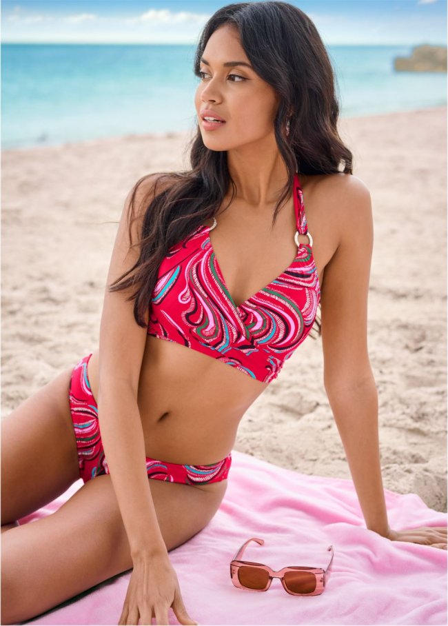 Venus Underwire Wrap Top Bikini - Vivid Florals Venus Underwire Wrap Top Bikini - Vivid Florals
