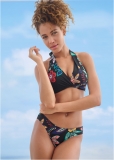 Venus Underwire Halter Top Bikini - Moonlit Florals Venus Underwire Halter Top Bikini - Moonlit Florals