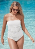 Venus Slimming Tankini Top Bikini - Pearl White Venus Slimming Tankini Top Bikini - Pearl White