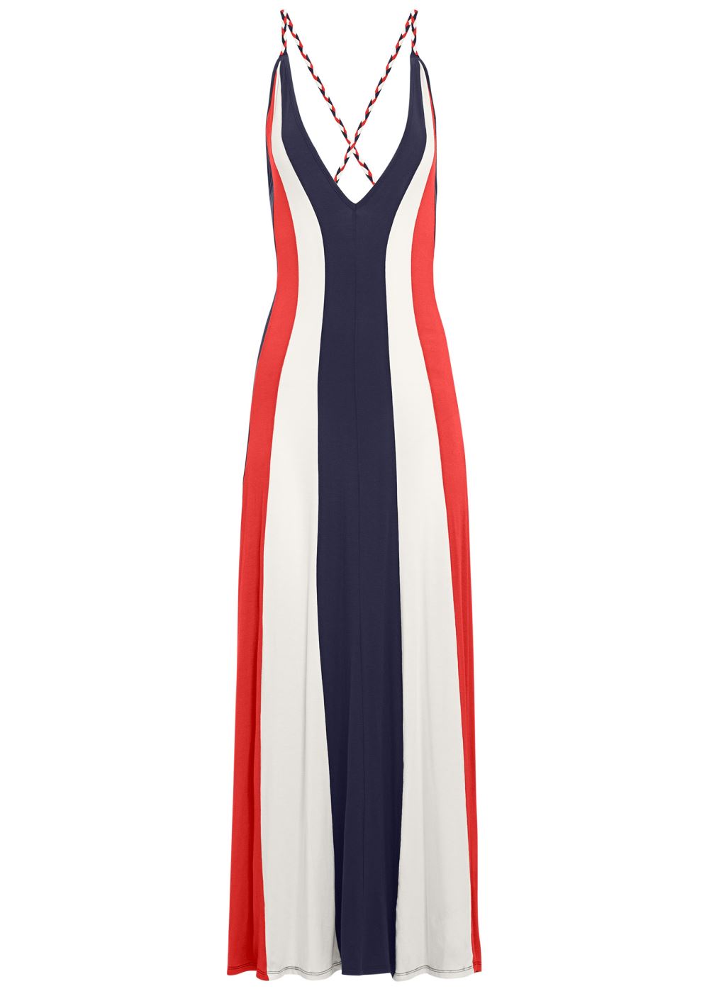Venus Color Block Maxi Dress - Multi