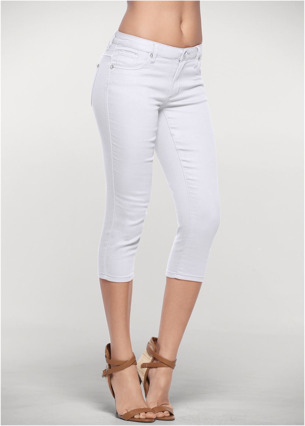 Venus White CAPRI JEANS