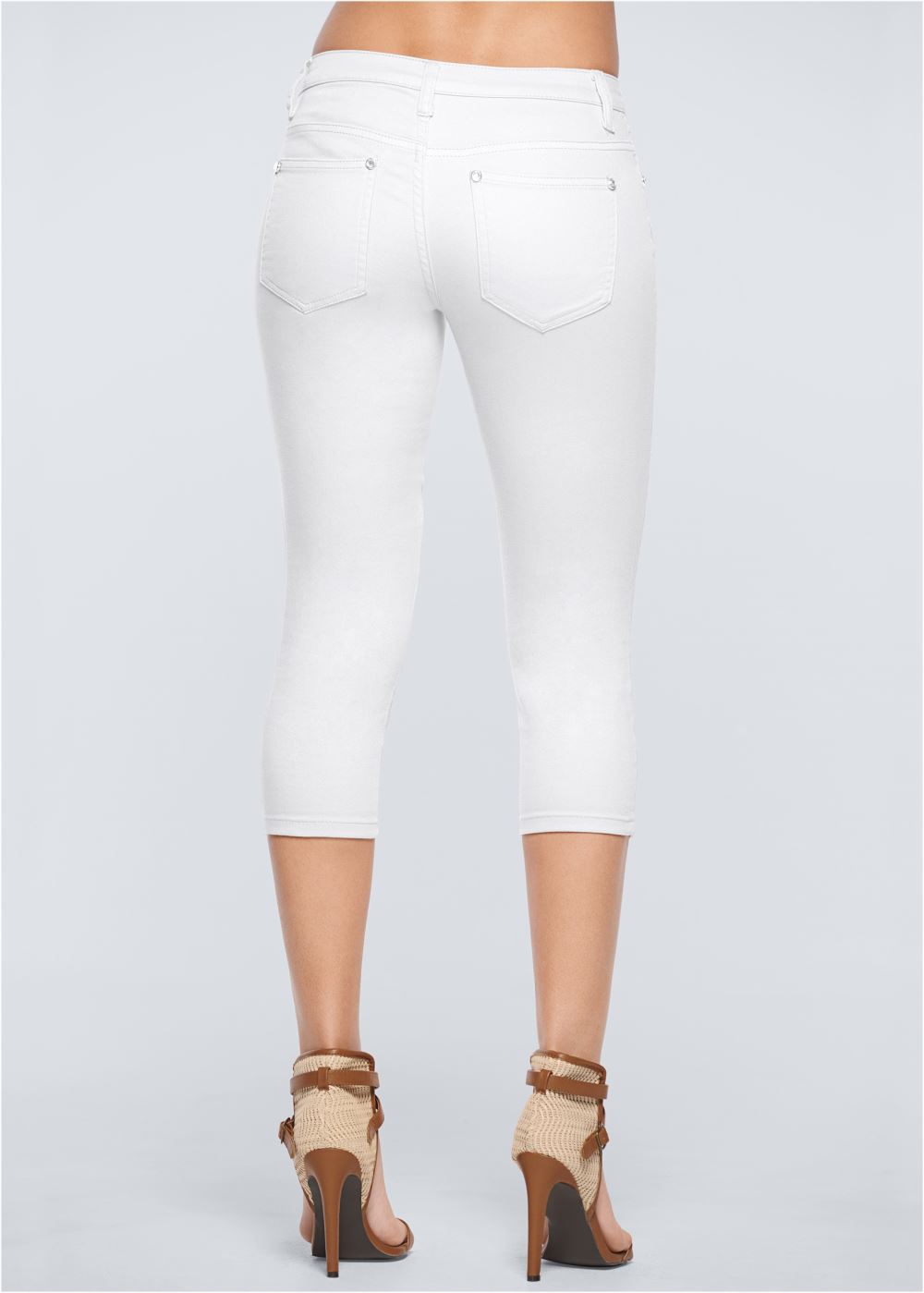 Venus White CAPRI JEANS