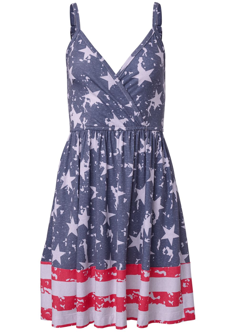 Venus Americana Mini Dress - Blue Multi