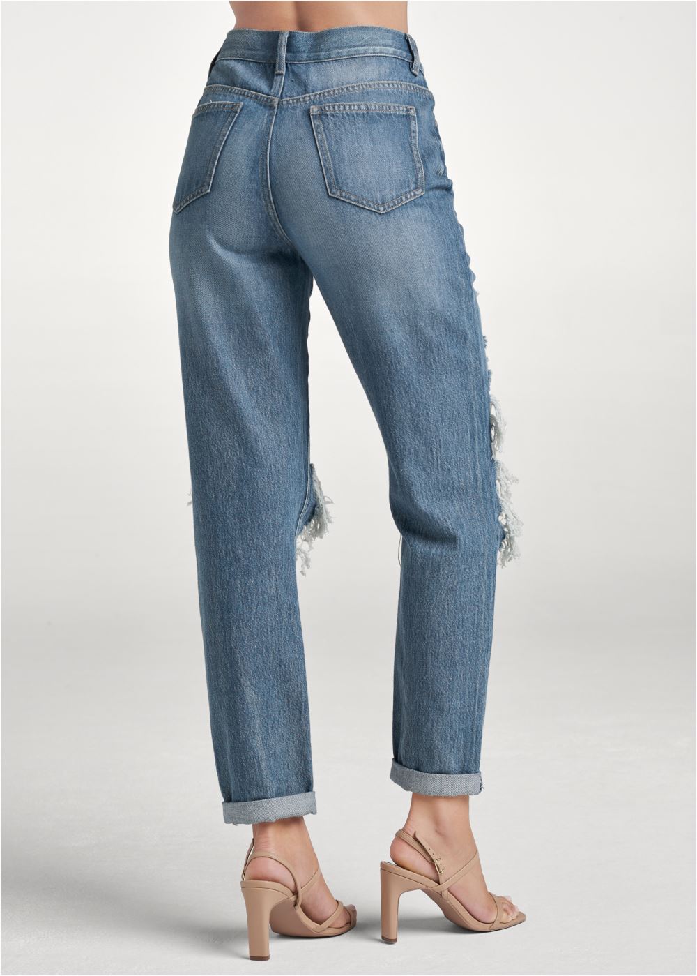 Venus New Vintage Boyfriend Jeans in Medium Wash