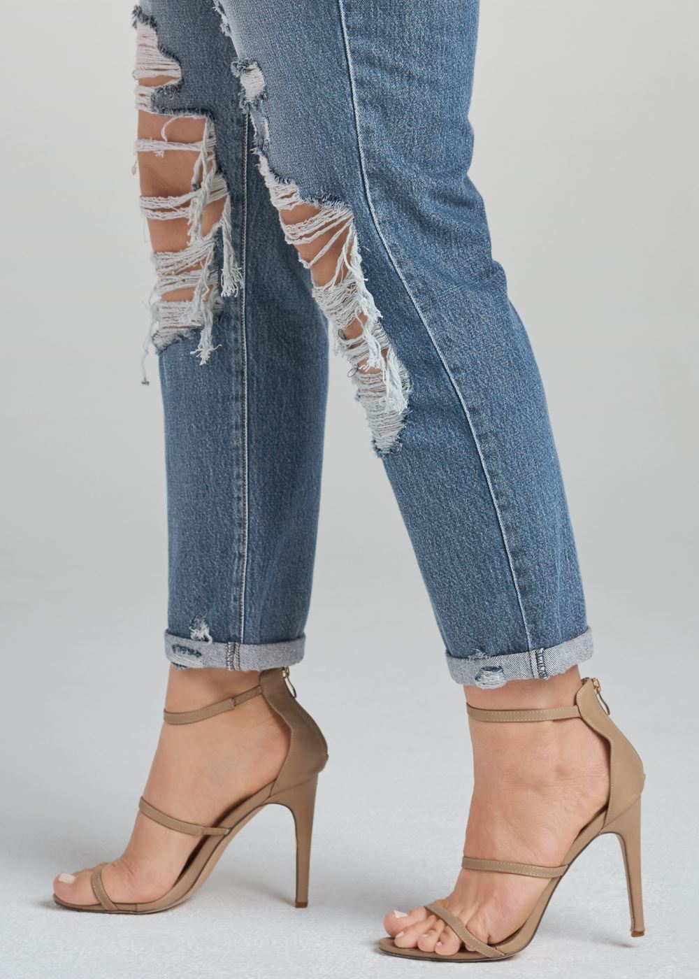 Venus New Vintage Boyfriend Jeans in Medium Wash