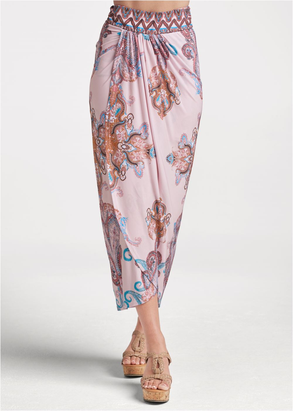 Venus Wandering Goddess Skirt - Blush Multi