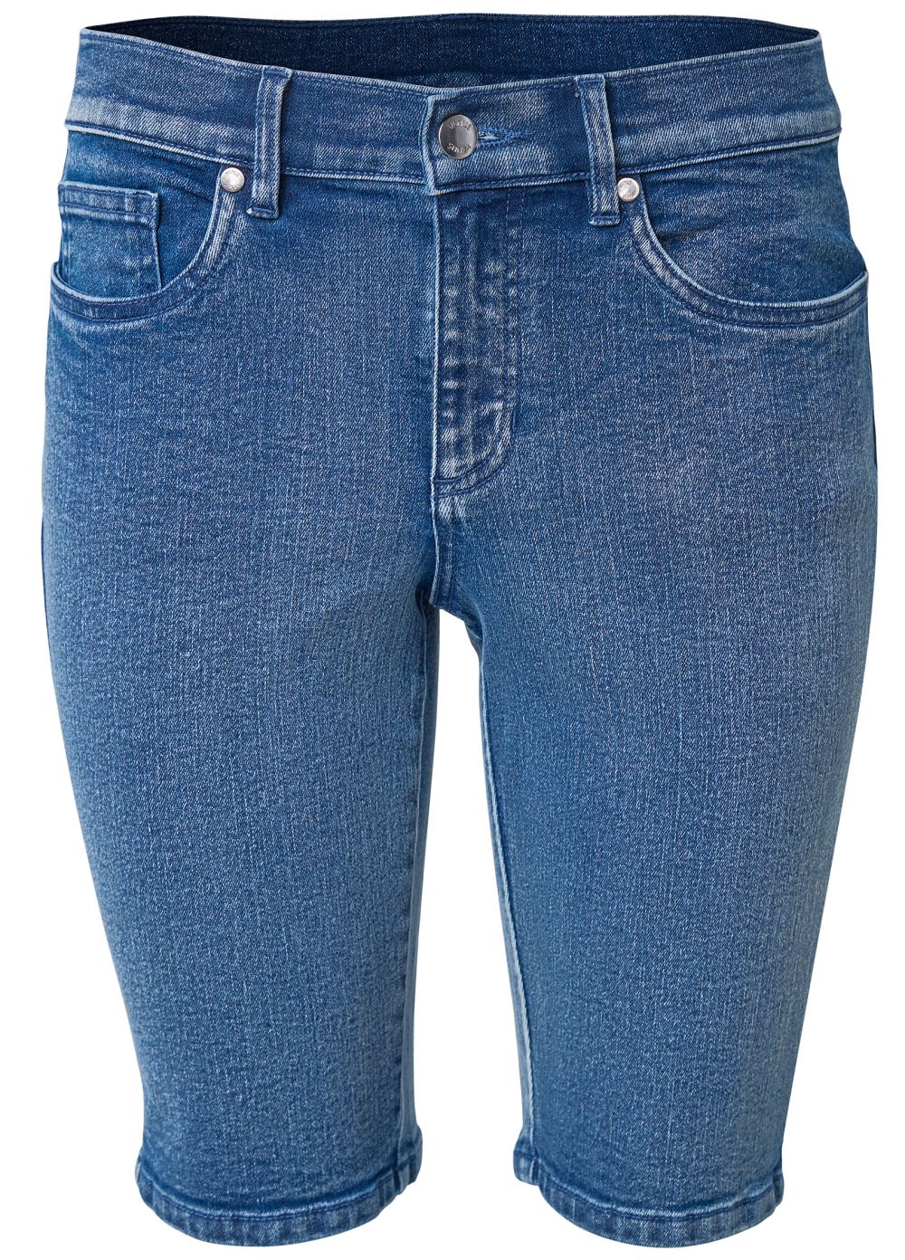 Venus Jean Bermuda Shorts - Medium Wash
