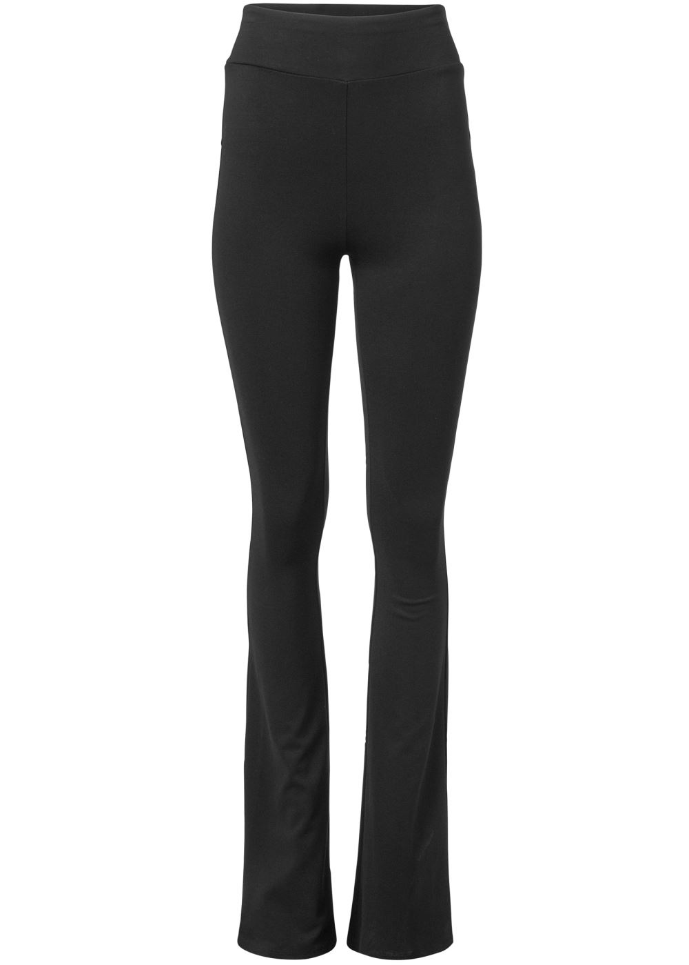Venus Wide Leg Ponte Pants in Black