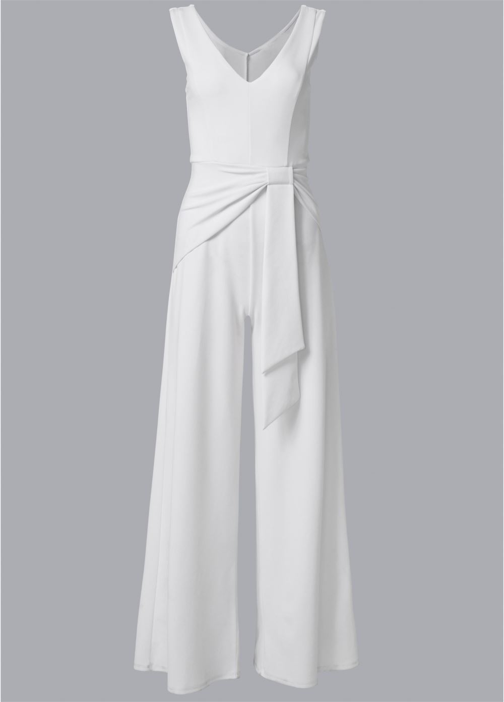 Venus Wide Leg Jumpsuit in White
