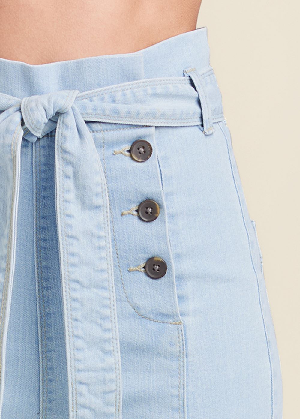 Venus Flare Leg High Waist Jeans in Light Wash