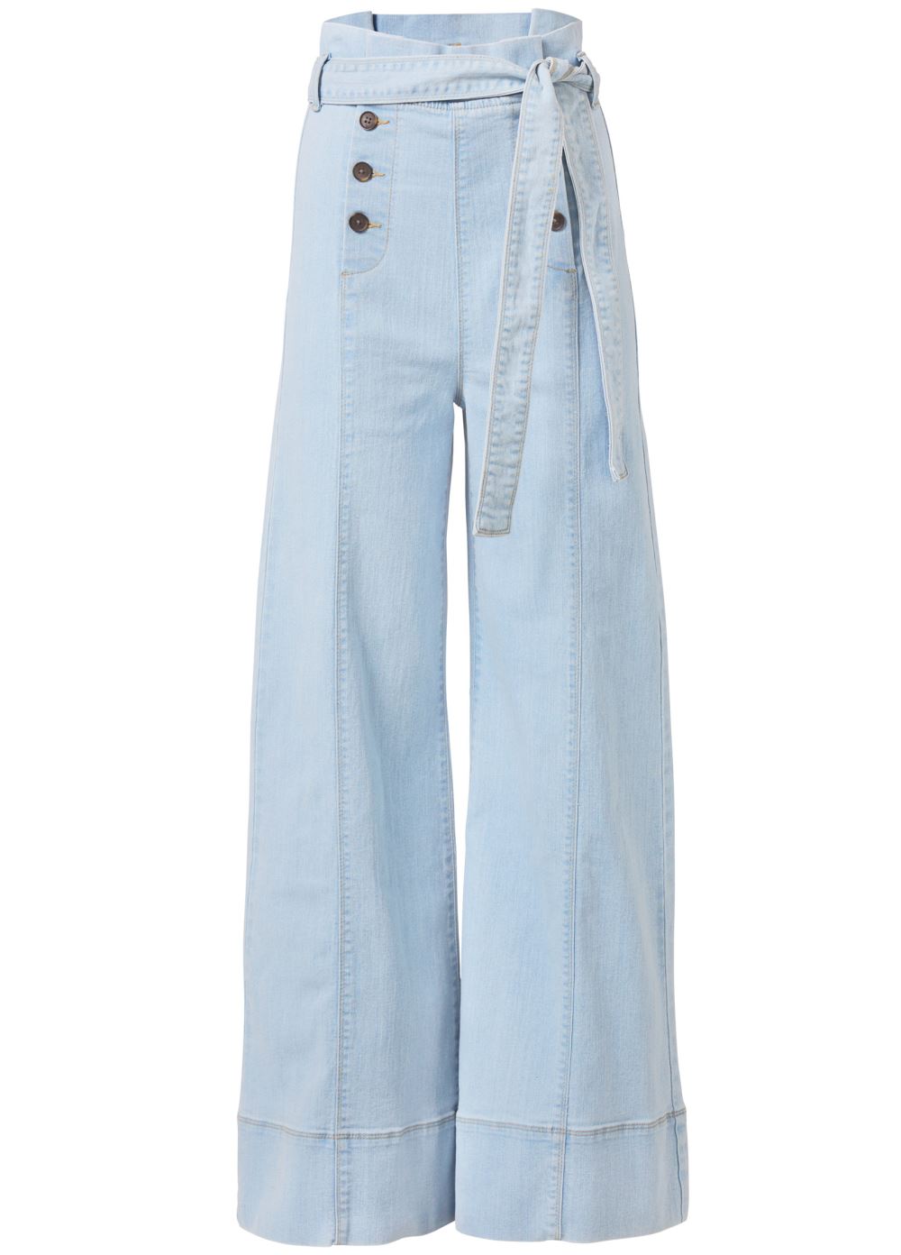 Venus Flare Leg High Waist Jeans in Light Wash