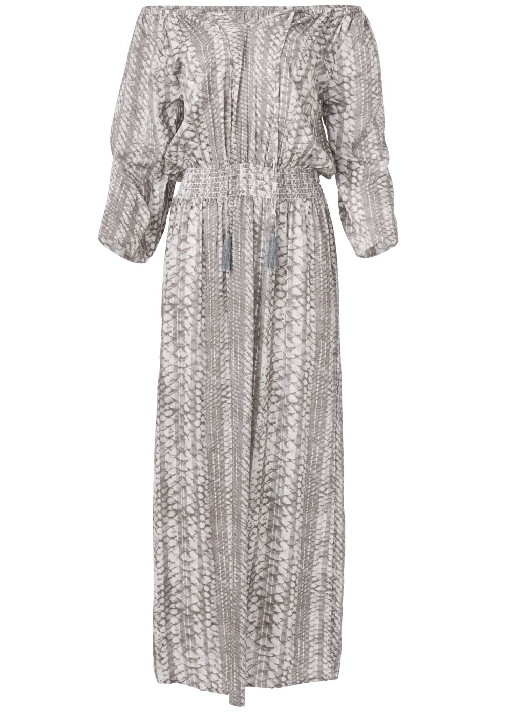 Venus Strapless Maxi Dress - Cream