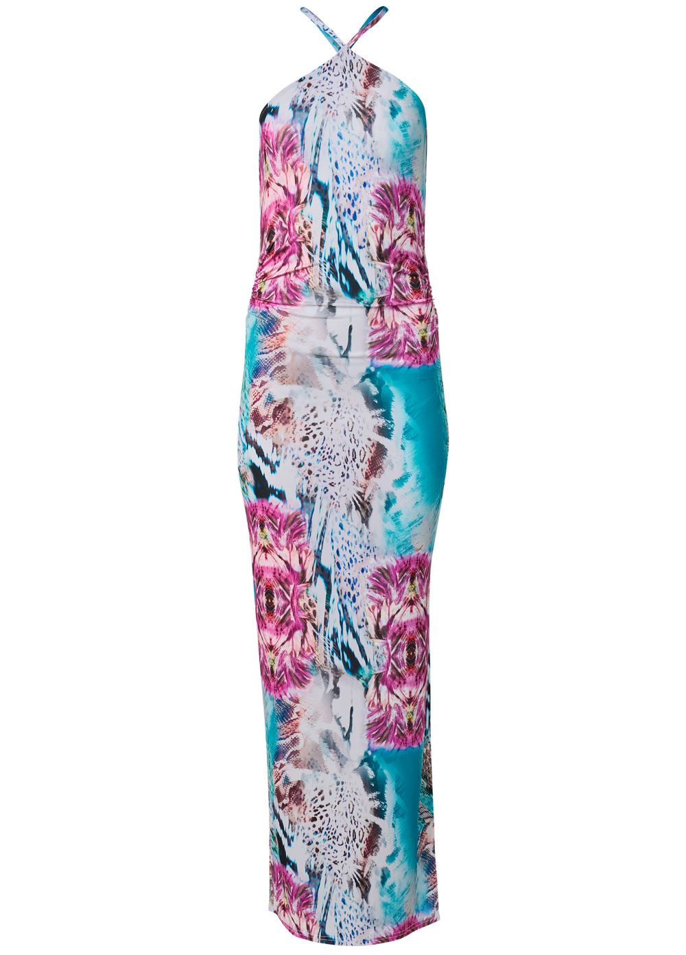 Venus Plus Size Printed Maxi Dress