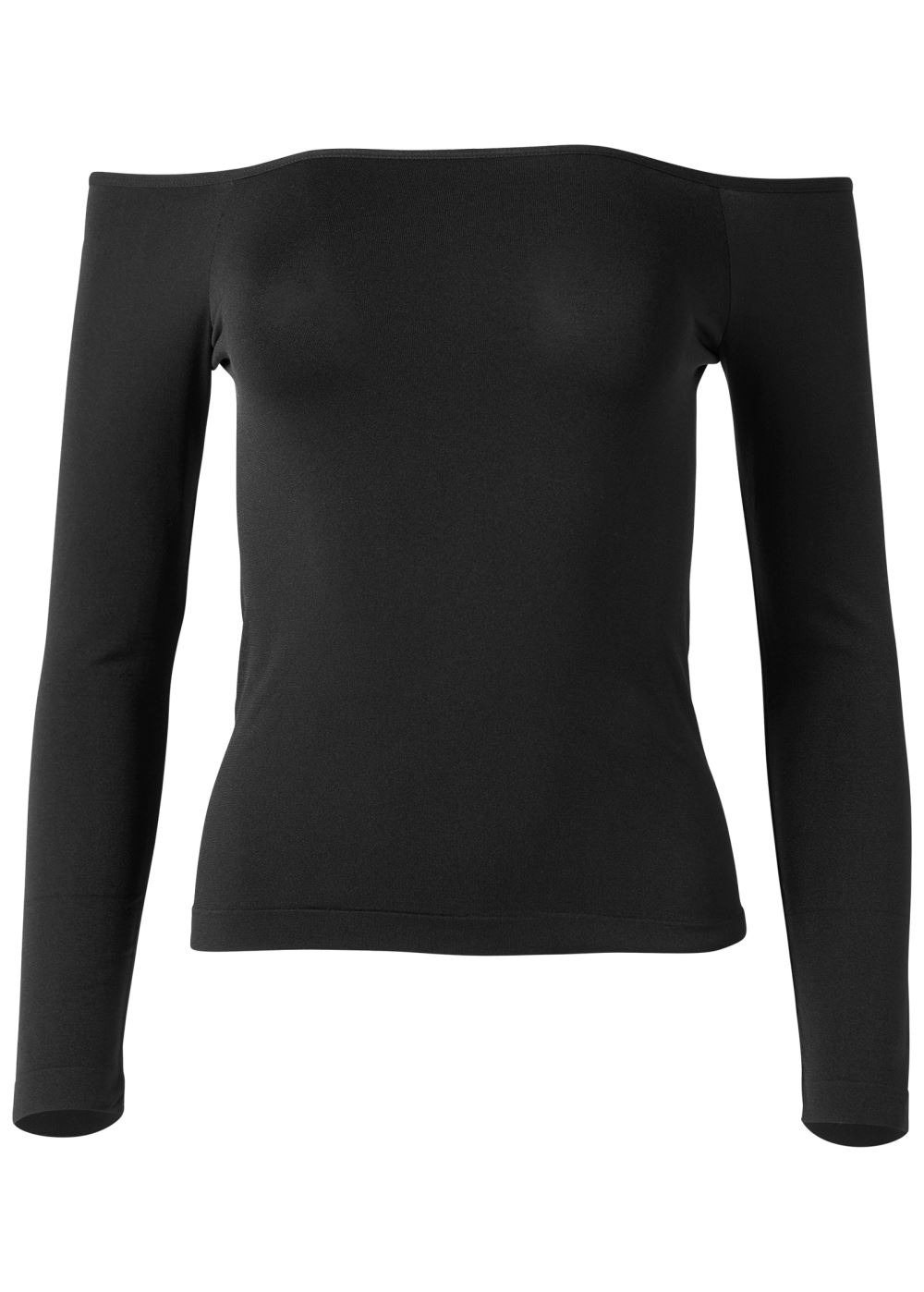Venus Black Off-The-Shoulder Top