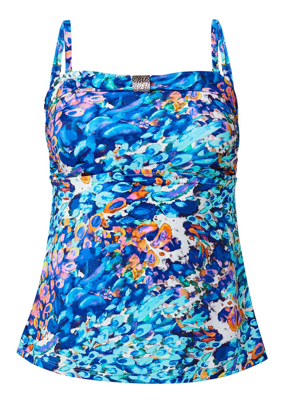 Venus Plus Size Goddess Bandeau Tankini Top Bikini - Harmonious