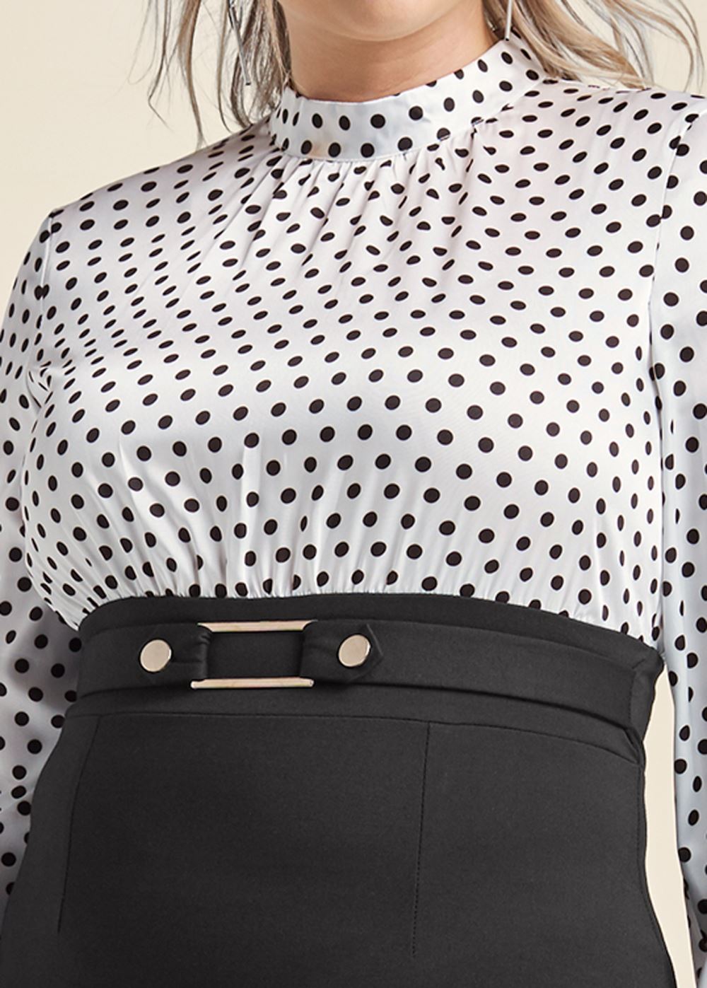 Venus Plus Size Belted Pencil-Skirt Dress