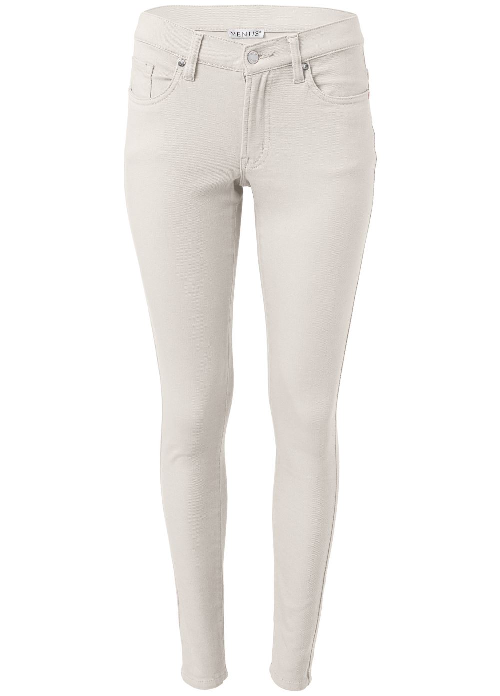 Venus Plus Size Slim Jeans in Natural