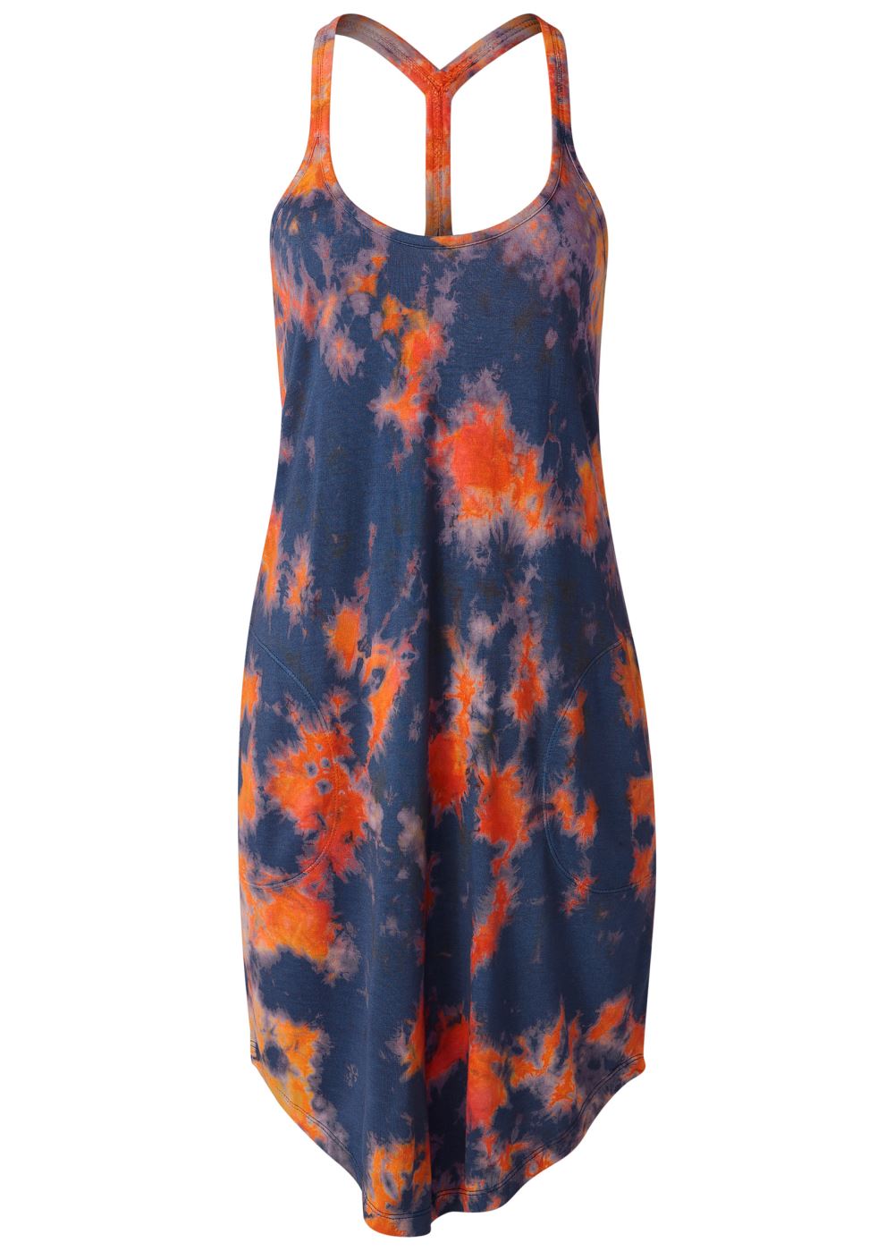 Venus Plus Size Tie-Dye Tank Dress