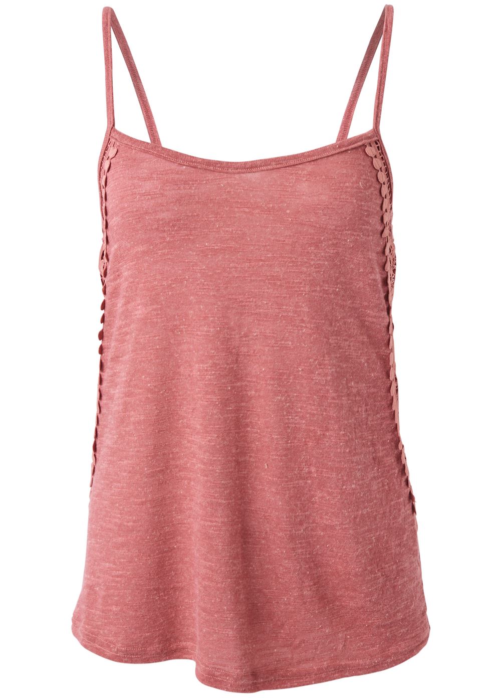 Venus Plus Size Crochet Detail Tank
