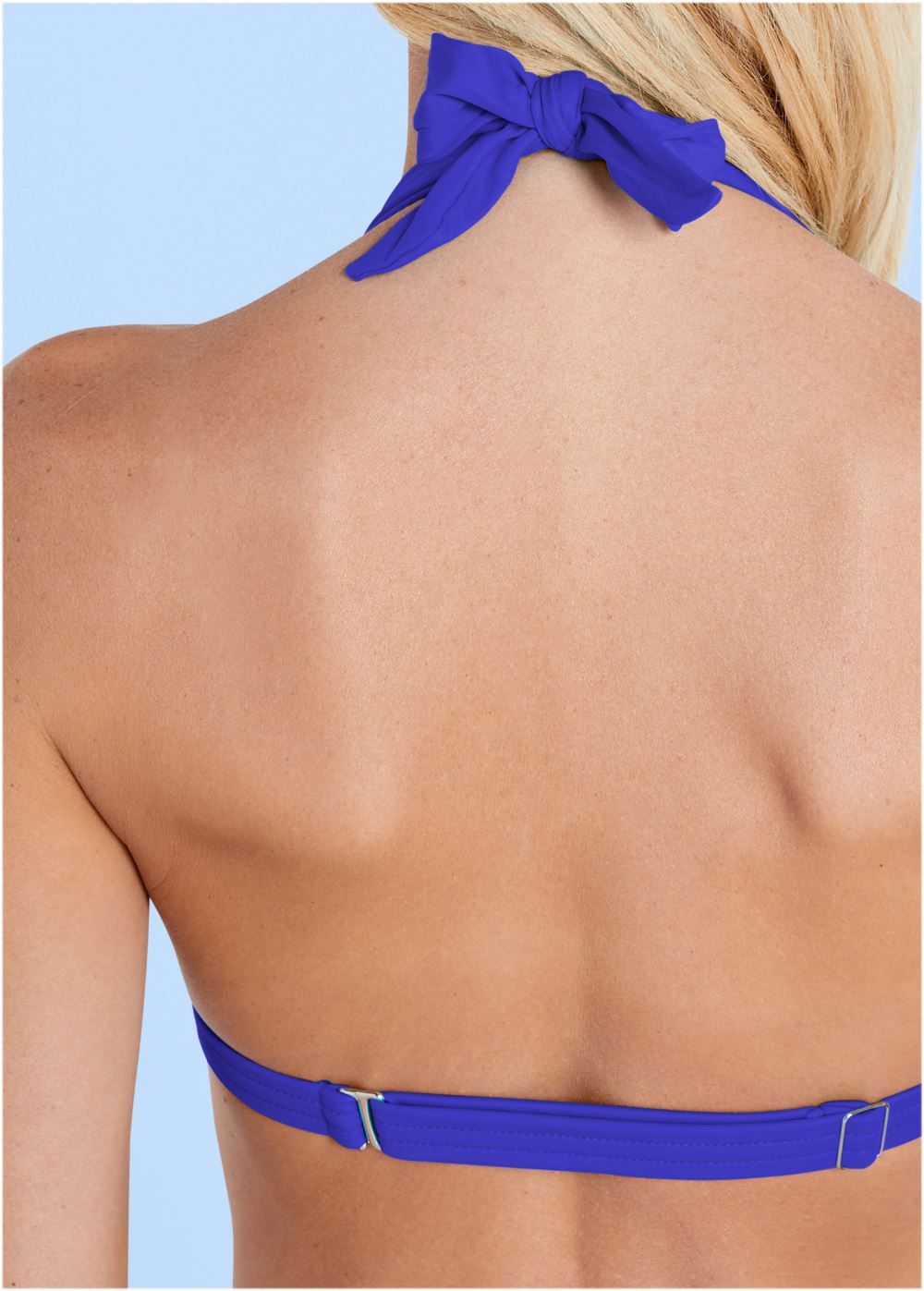 Venus Plus Size Goddess Enhancer Push-Up Top Bikini - Cobalt Blue