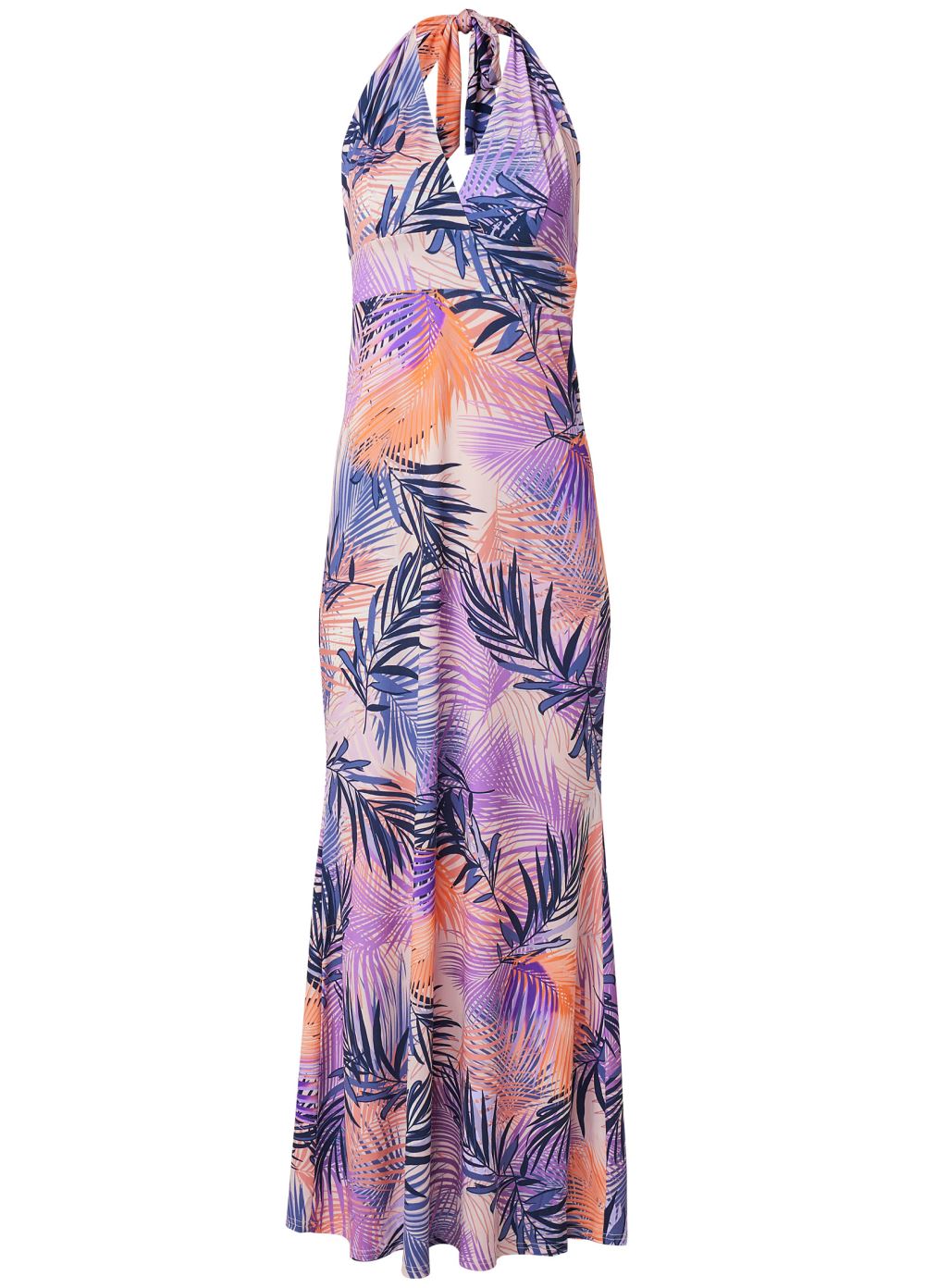 Venus Purple Multi GODDESS GETAWAY MAXI DRESS