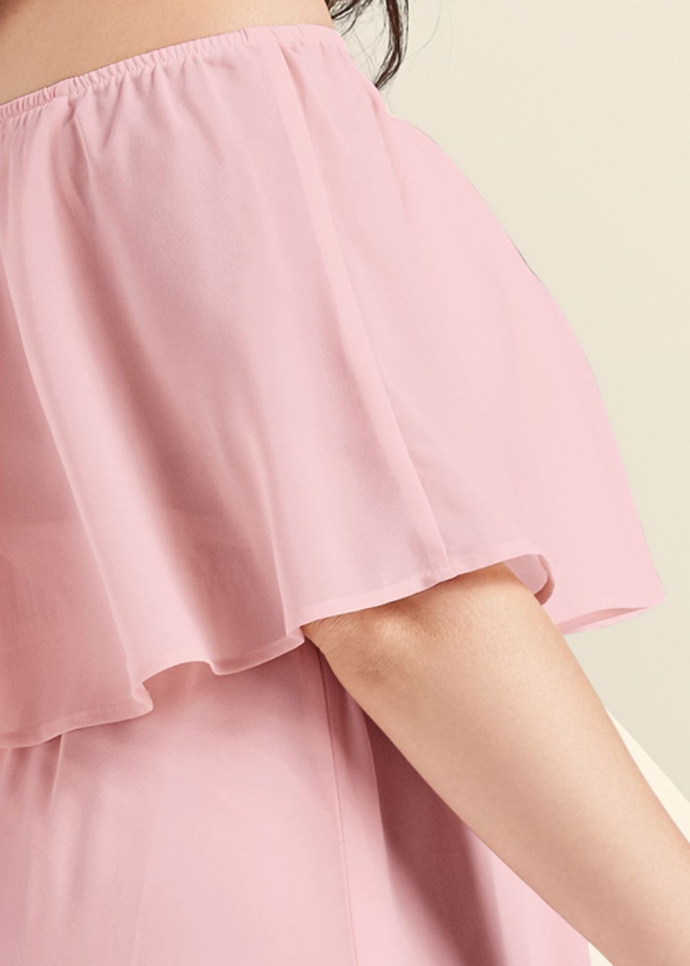 Venus Plus Size Tiered Maxi Dress