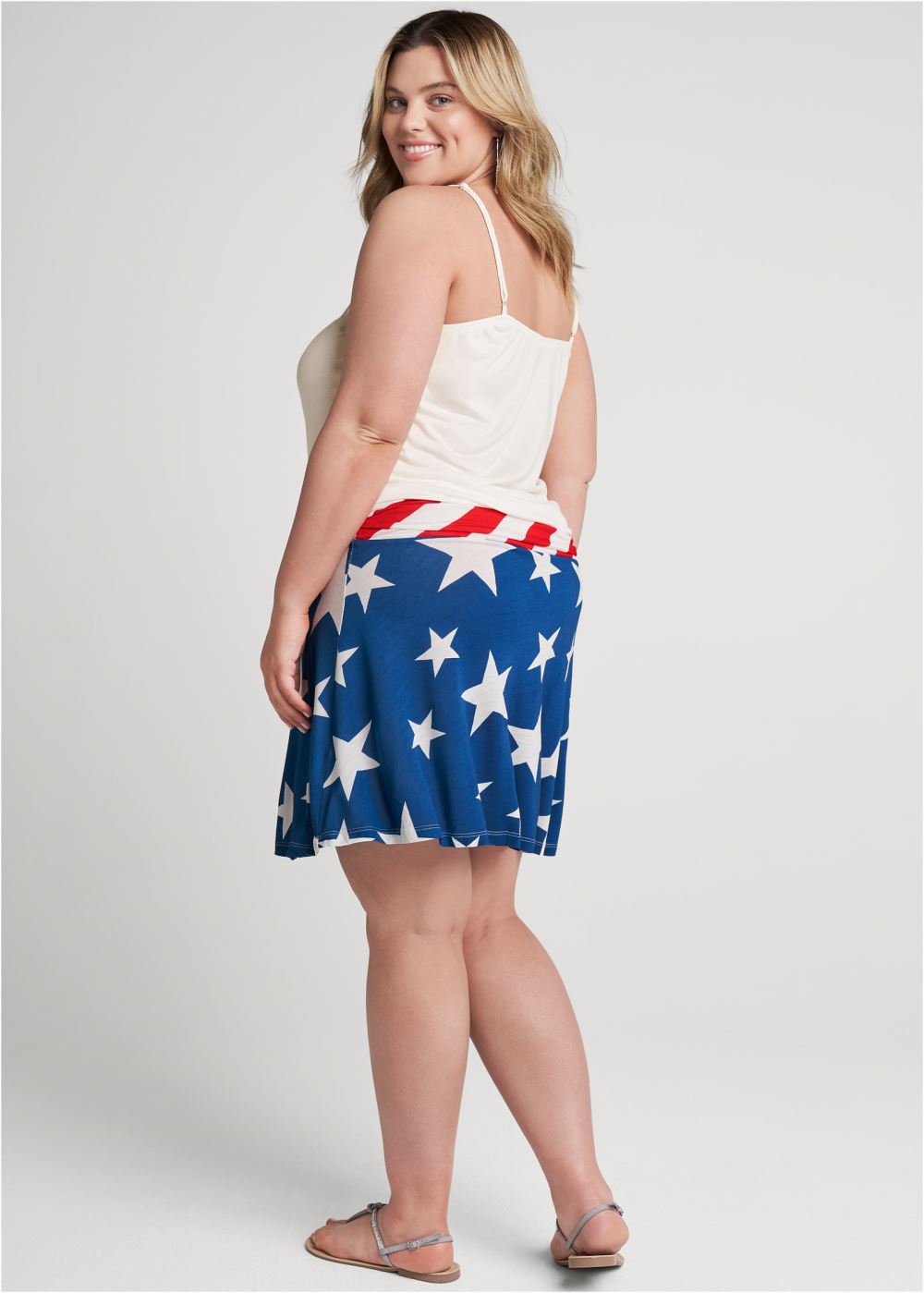Venus Plus Size Casual Tank Dress