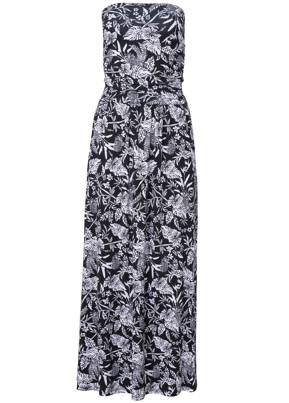 Venus Plus Size Printed Maxi Dress