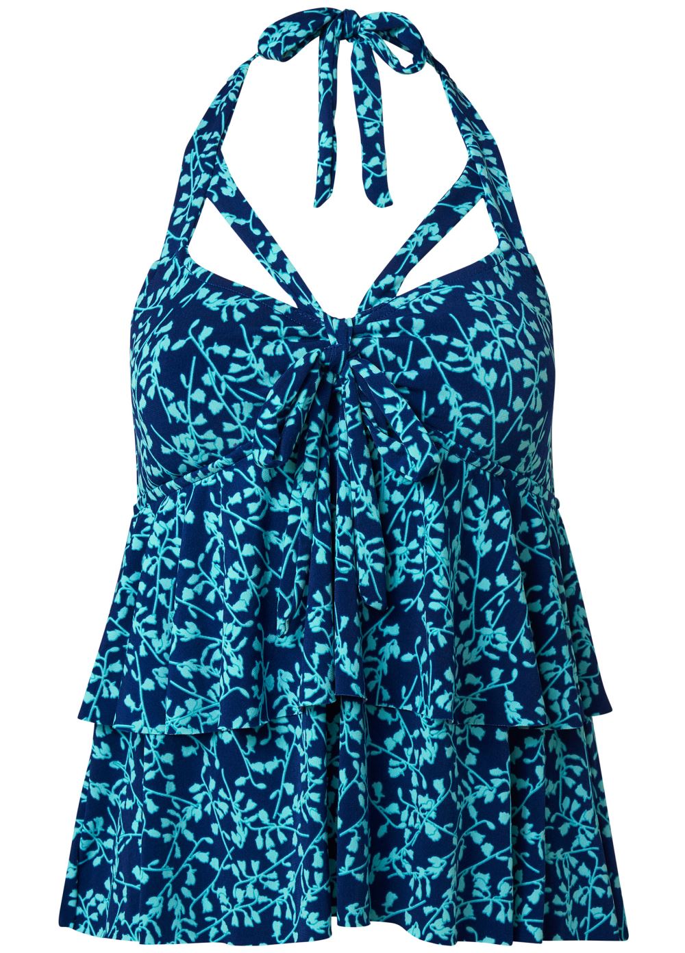 Venus Plus Size The Tia Tankini Top Bikini - Elegant Florets
