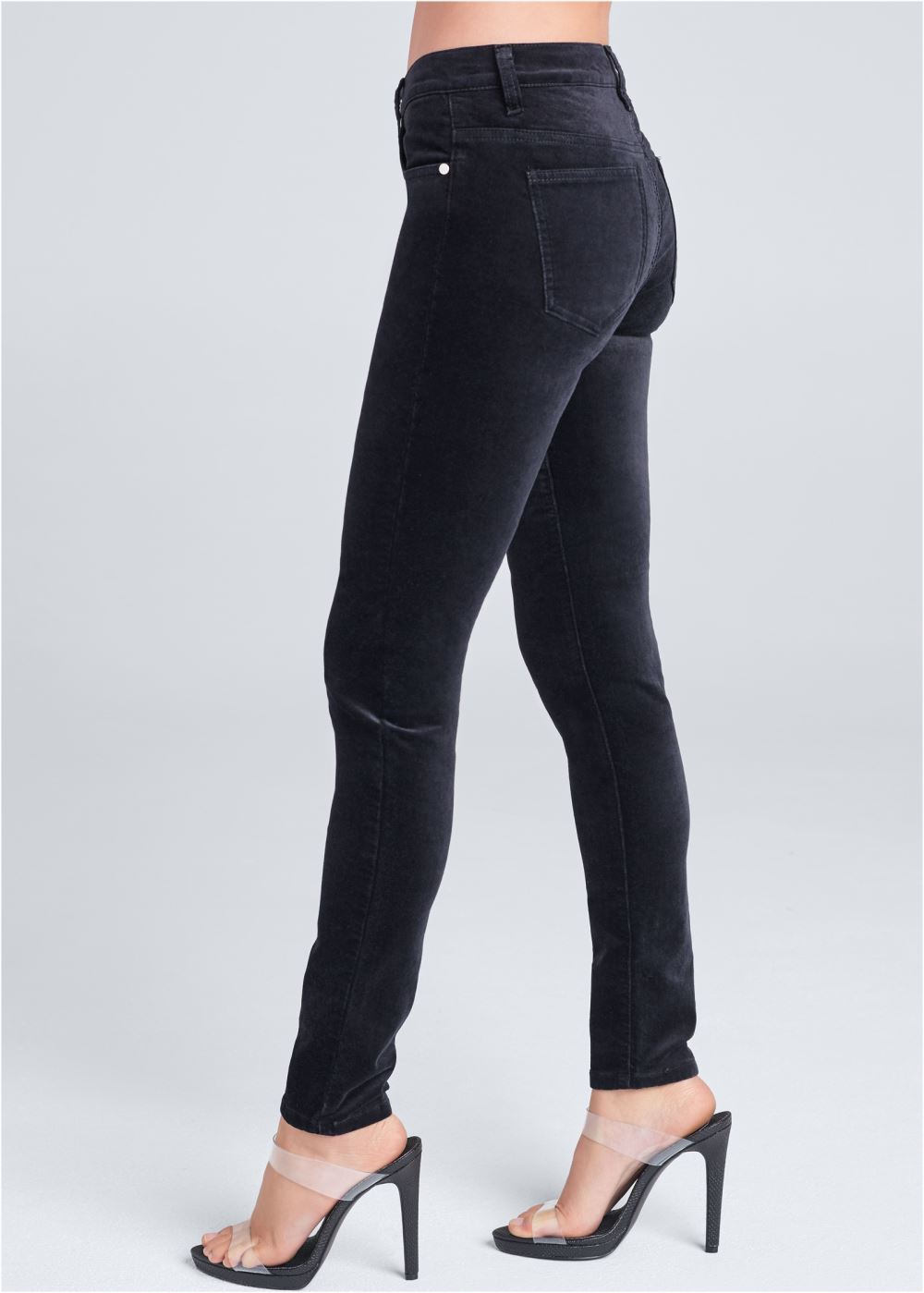 Venus Black VELVET PANTS
