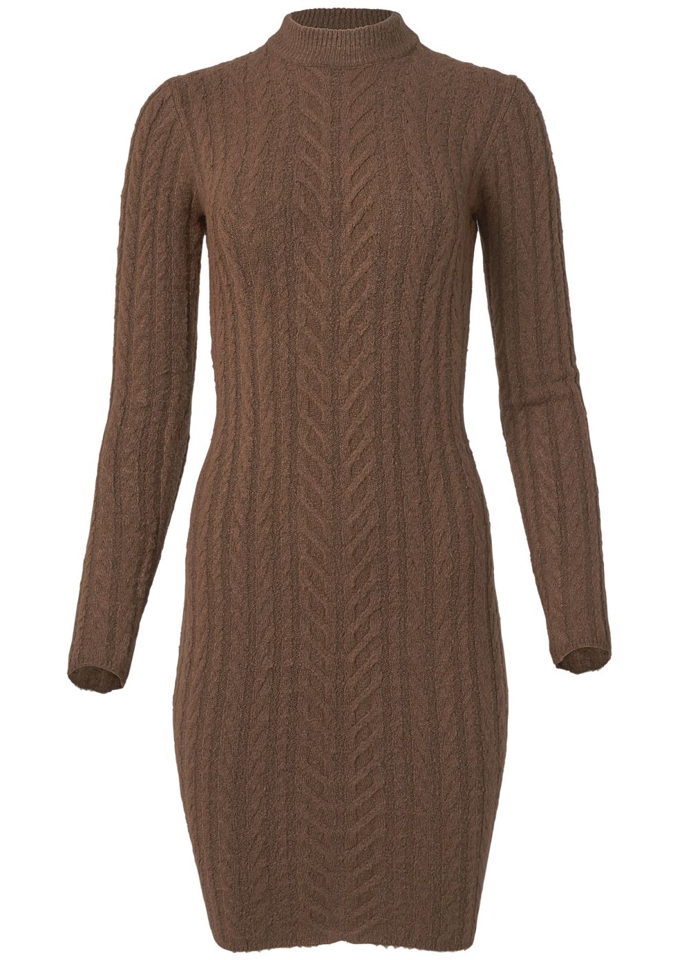 Venus Plus Size Open Back Sweater Dress