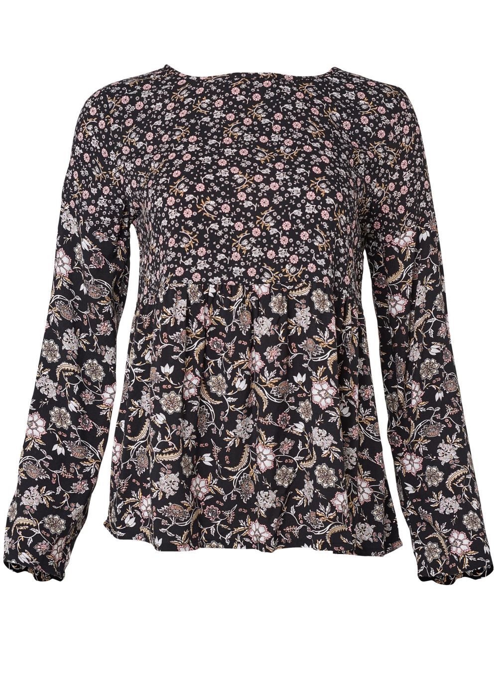 Venus Plus Size Floral Printed Top