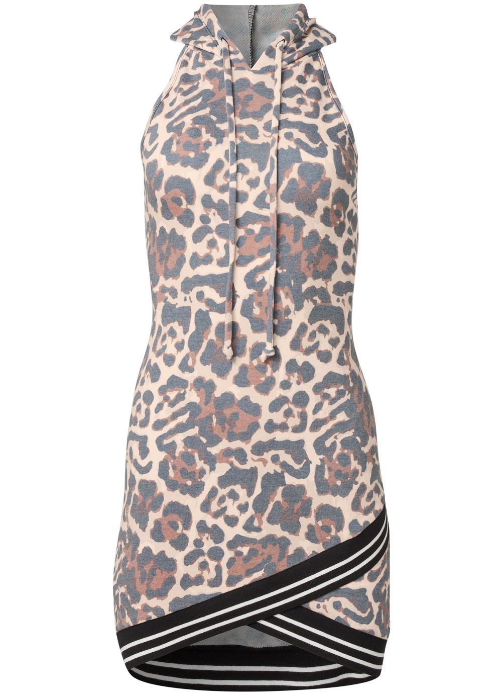 Venus Plus Size Hooded Detail Dress