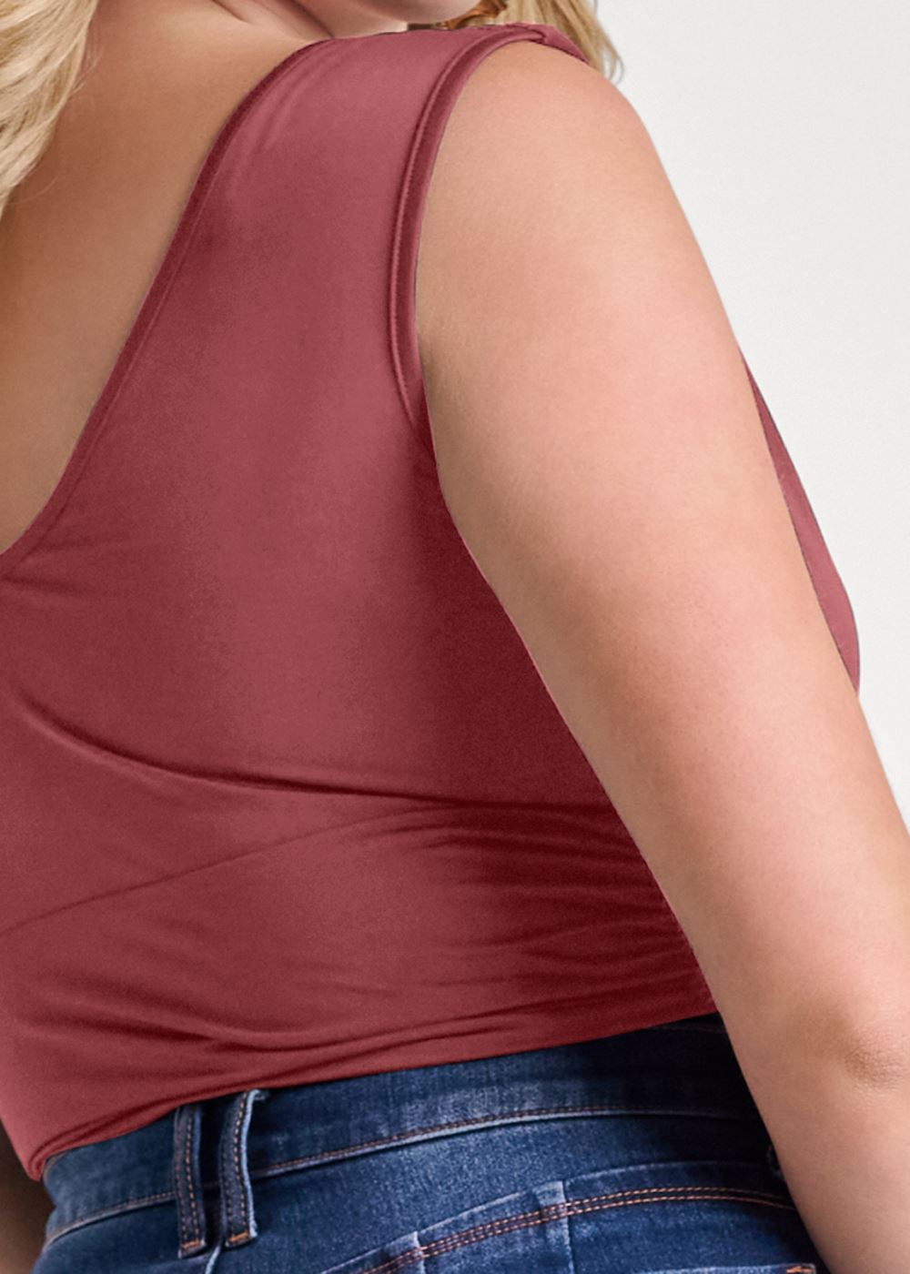 Venus Plus Size Shape Embrace V-Neck Bodysuit