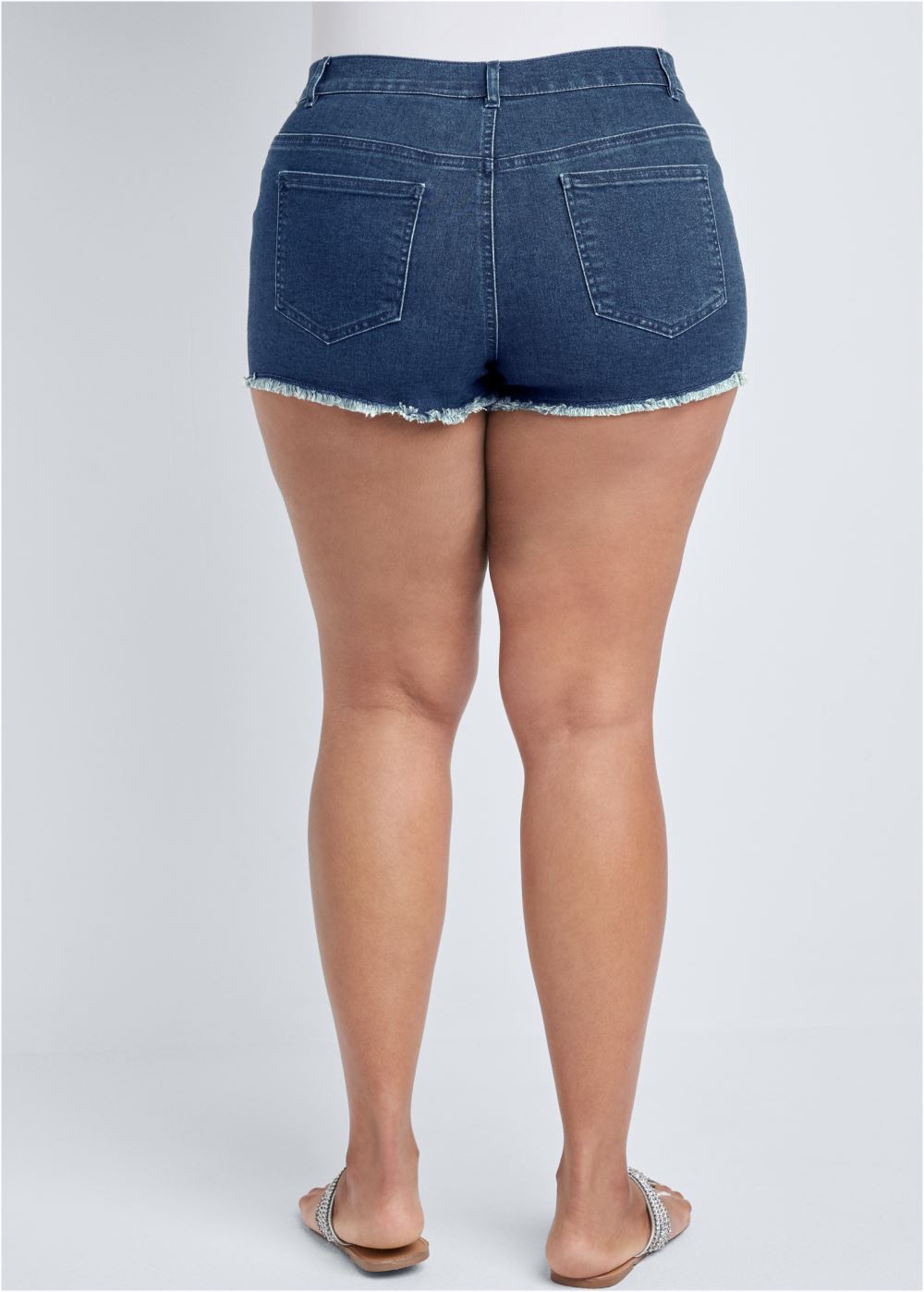Venus Medium Wash CUTOFF JEAN SHORTS