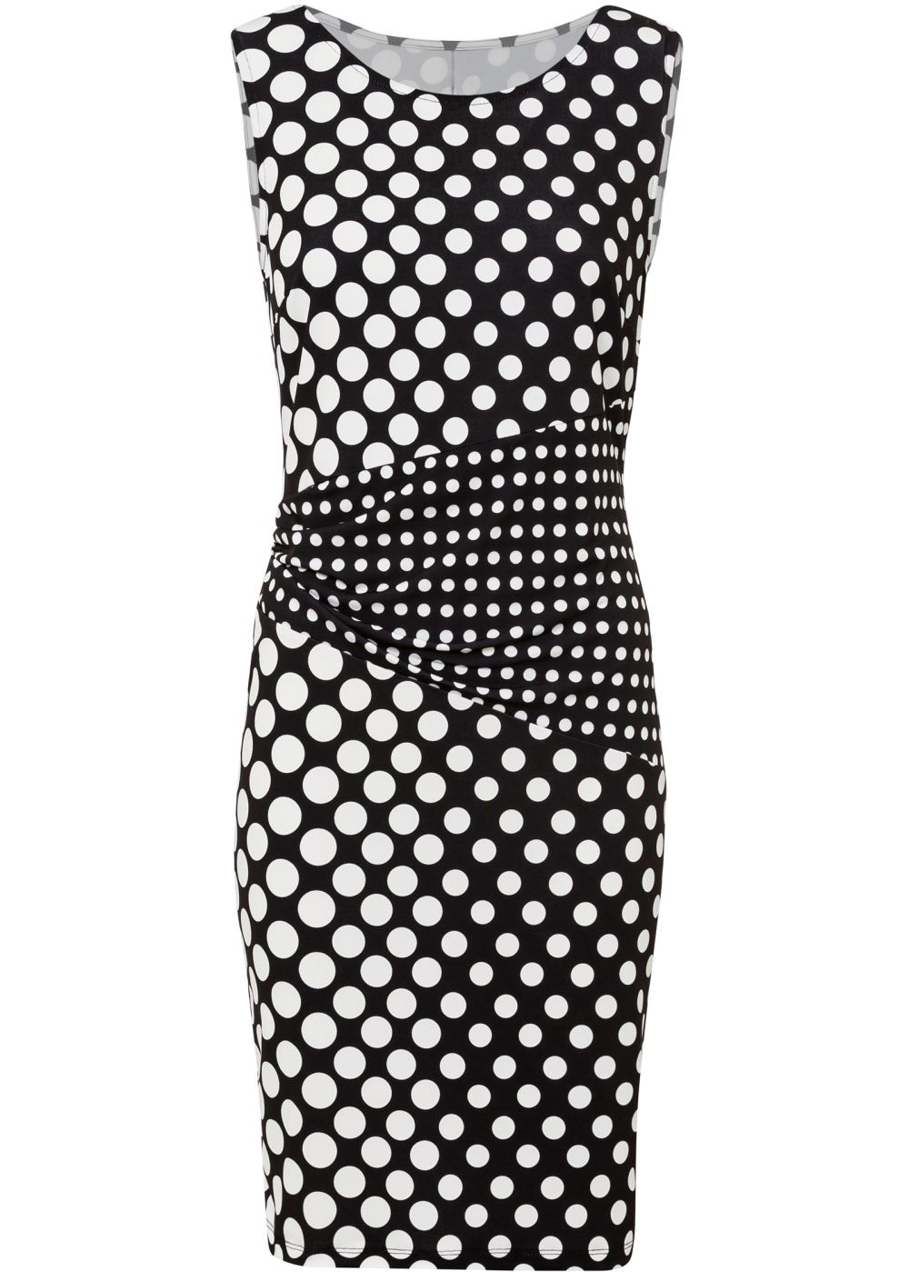 Venus Plus Size Polka-Dot Bodycon Dress