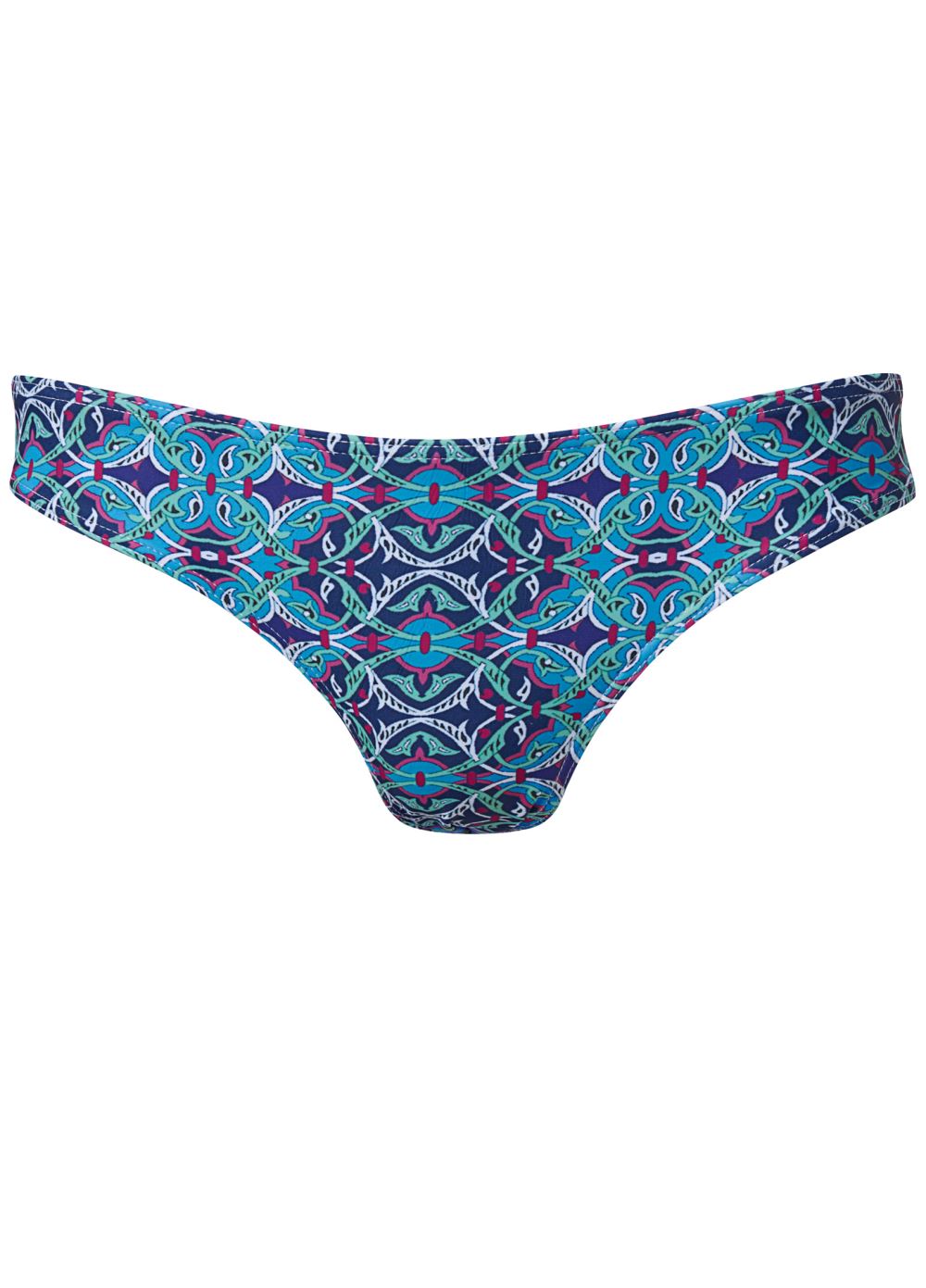 Venus Classic Scoop Front Bottom  Bikini - Seashore