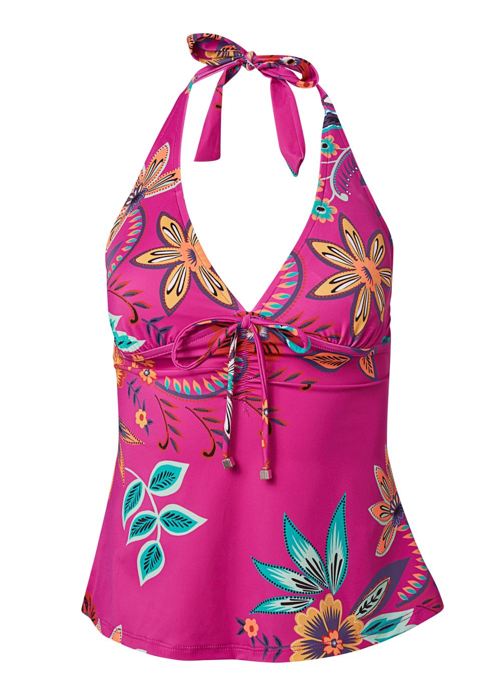 Venus Julie Halter Tankini Top Bikini - Flower Child